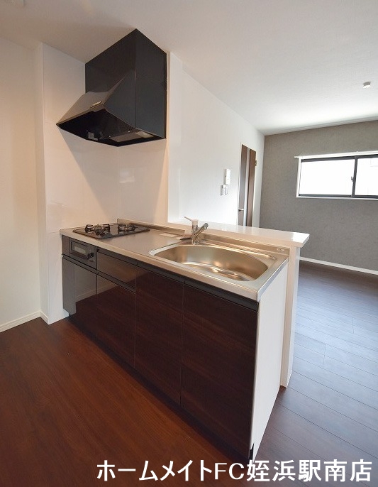 キッチン　★２口コンロ・カウンターキッチンです♪★参考写真