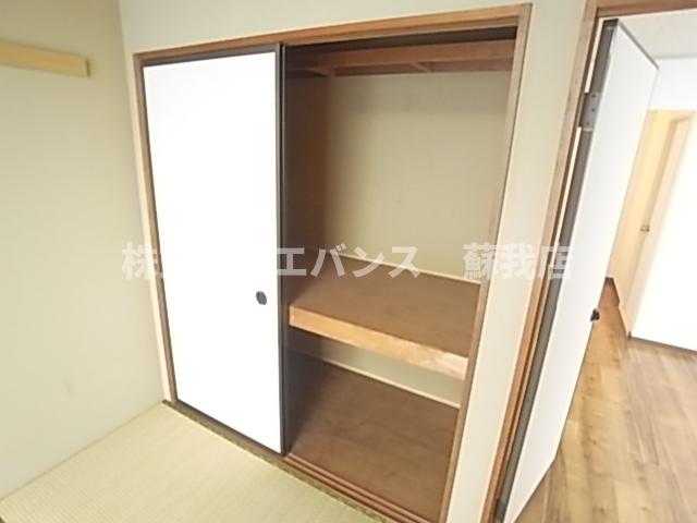 収納　大きなスペースがあり、収納には困りません