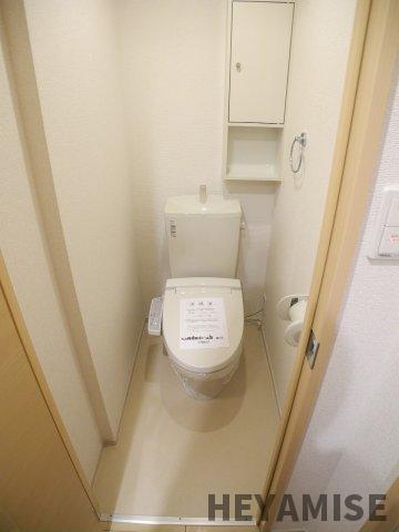 トイレ　※同間取りの別の階のお部屋の画像です※
