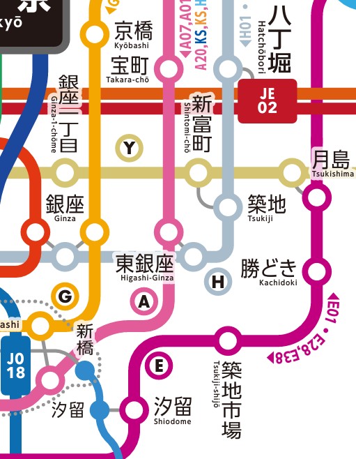 眺望　☆路線図☆