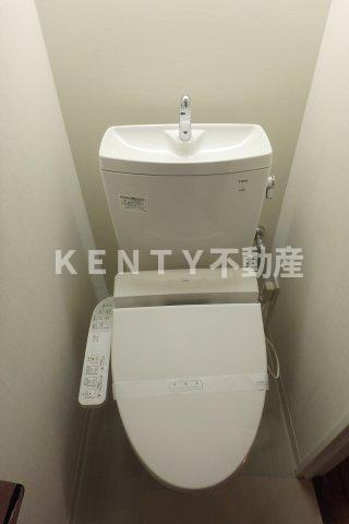 トイレ　清潔感のあるトイレです