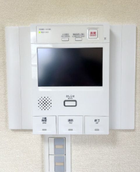 セキュリティ　☆安心のTVモニター付きインターホン☆