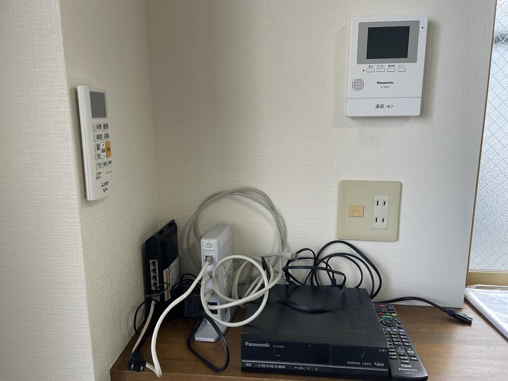 セキュリティ　モニターフォンあり