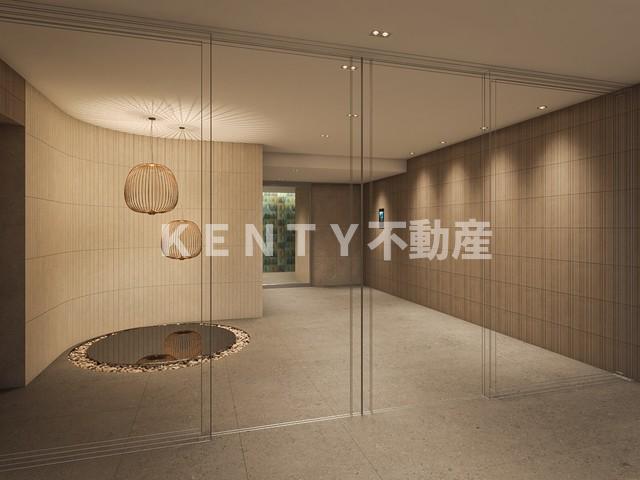 エントランス　落ち着いたエントランスです