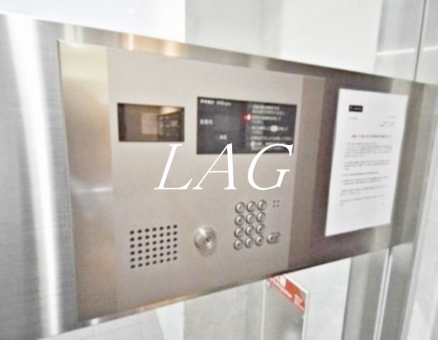 セキュリティ　モニター付きインターホンです。