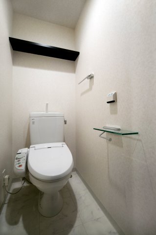 トイレ　ゆったりとした空間のトイレです