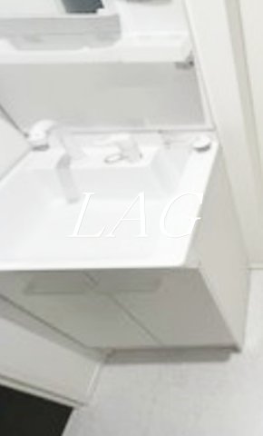 洗面設備　独立洗面台です。（同一仕様）