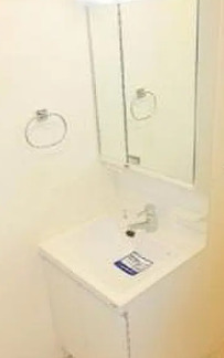 洗面設備　別タイプ部屋　参考写真です