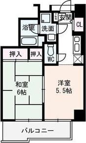 エトワール北梅田の間取り写真