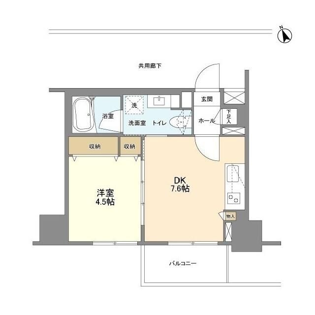 グランカーサ新宿御苑の間取り写真