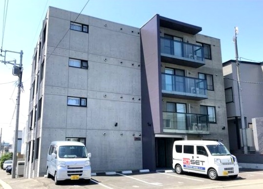 建物外観　Ｗｉ－Ｆｉ付ネット無料採用の１ＬＤＫマンションです♪