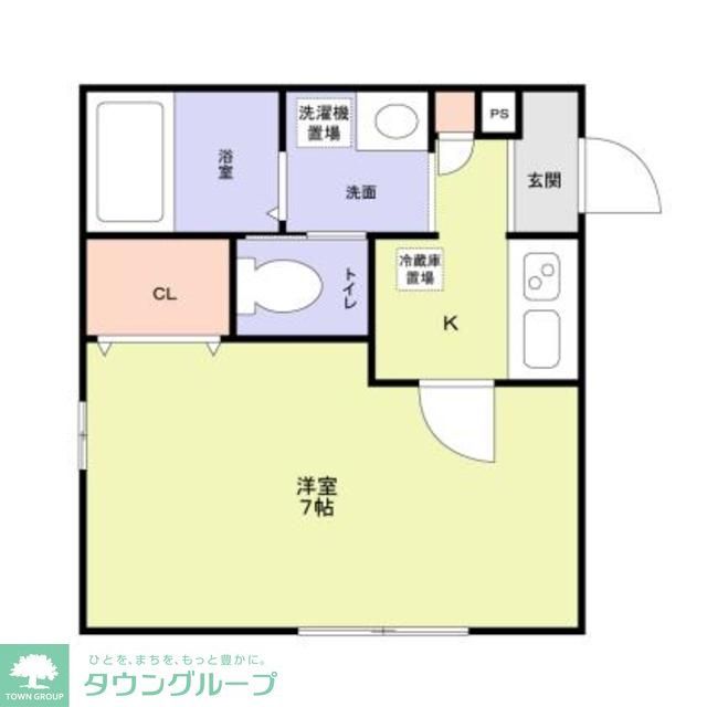 シティースタイル湘南の間取り写真