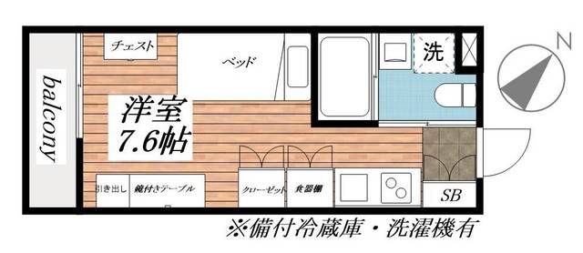 東京メトロ東西線 南行徳駅 徒歩8分 3階建 築6年の間取り写真
