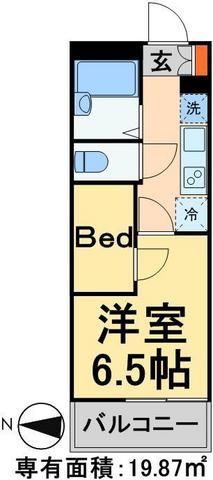 レオパレスエピナールIIの間取り写真