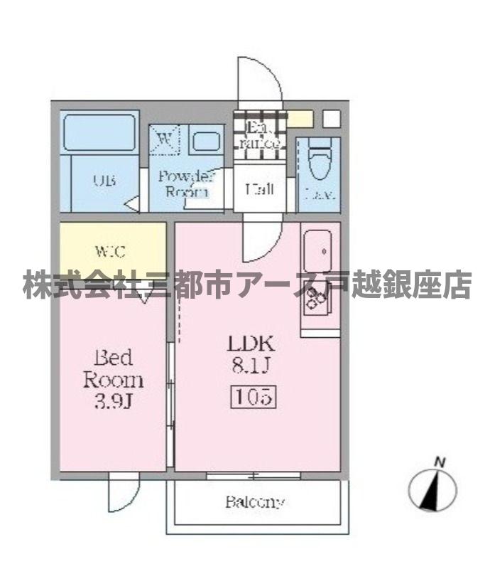 Pierre 8 武蔵小山の間取り写真