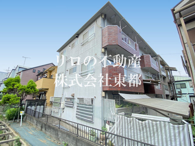 建物外観　強度が高い重量鉄骨造のマンションタイプです！！