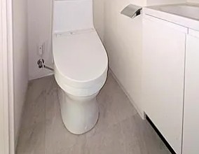トイレ　シンプルで使いやすいトイレです