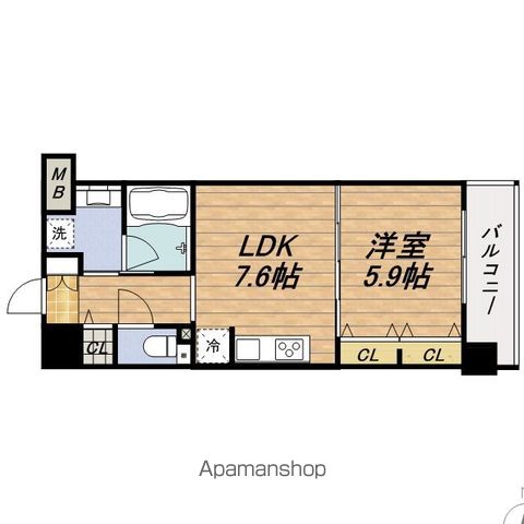 パトリス城東中央の間取り写真