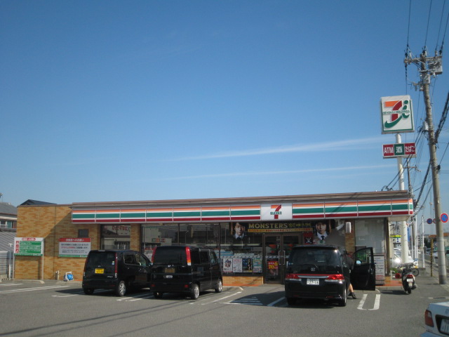 コンビニ　セブンイレブン貝塚半田店（コンビニ）まで504m