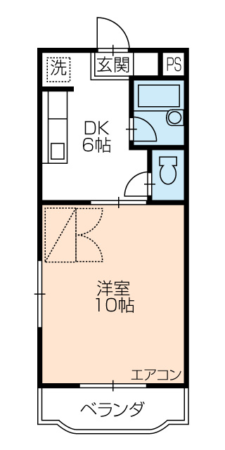 ベルデパルクの間取り