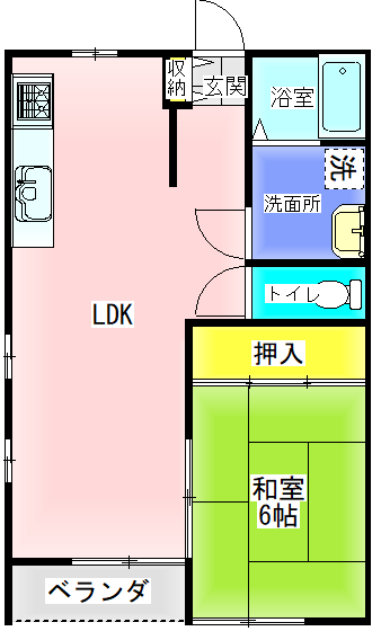 ドリームハイツジトーの間取り