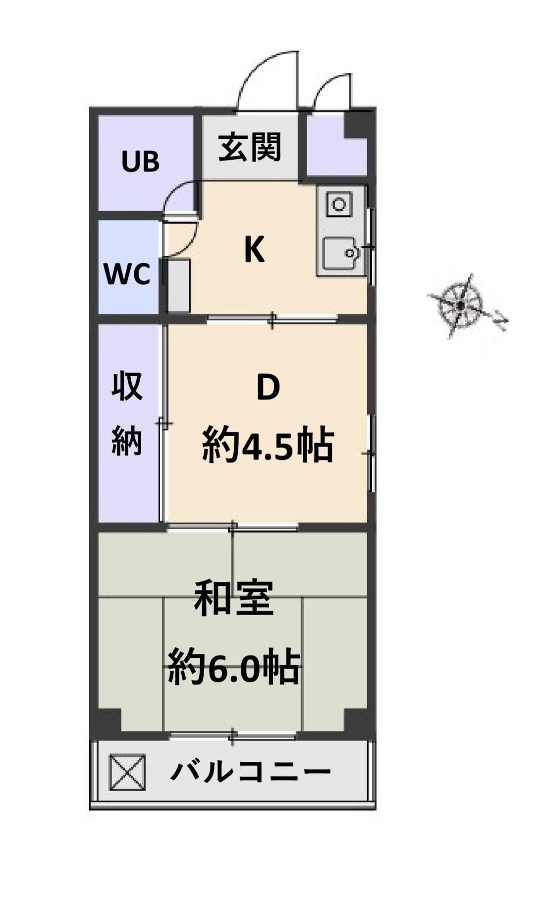 Ｍ’プラザ大住弐番館の間取り