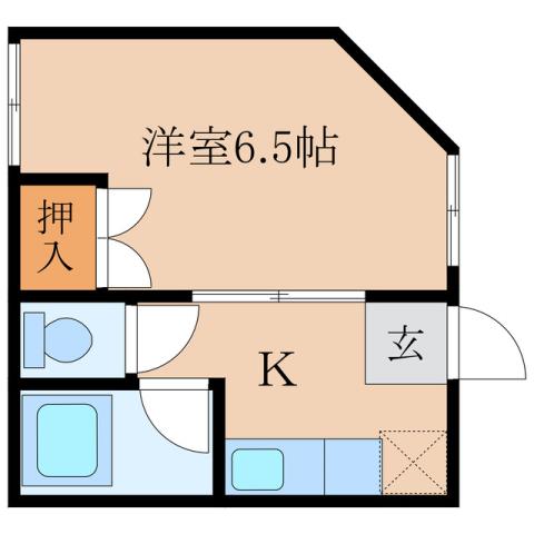 ファミールマンションの間取り