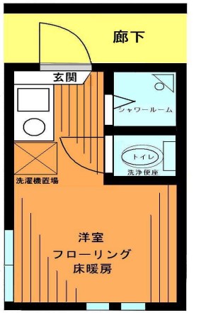東京都杉並区井草４（アパート）の賃貸物件の間取り