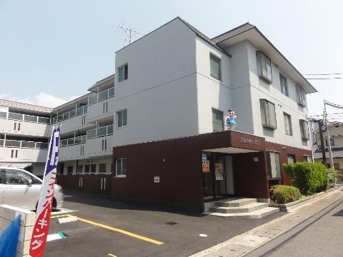 京都市伏見区向島中島町のマンションの建物外観