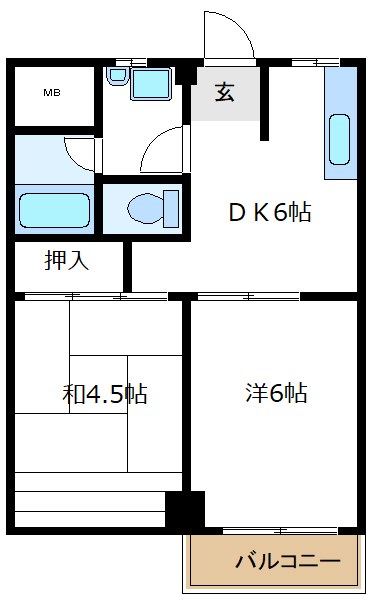 パルビスパークの間取り