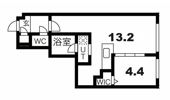 【Riviera南郷の間取り】