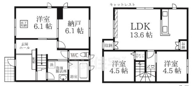 RaciQの間取り