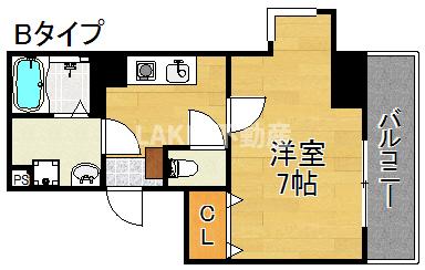 リアライズ天下茶屋の間取り