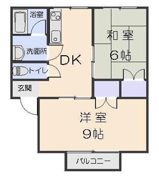 ラメールＪの間取り