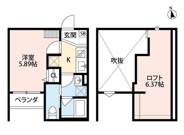 堺市堺区桜之町東のアパートの間取り