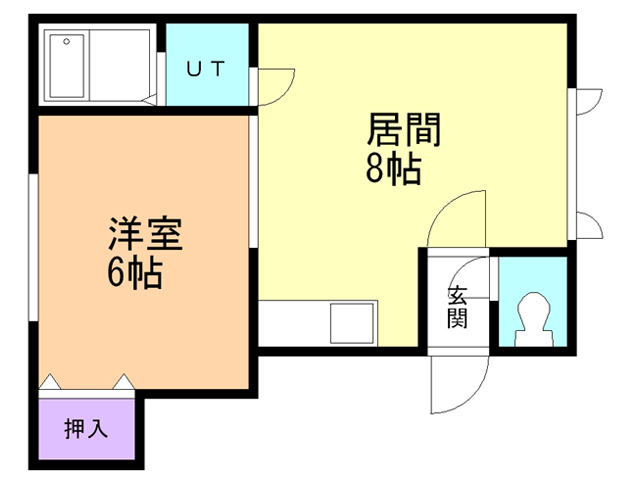 ヴィラ森林公園参番館の間取り