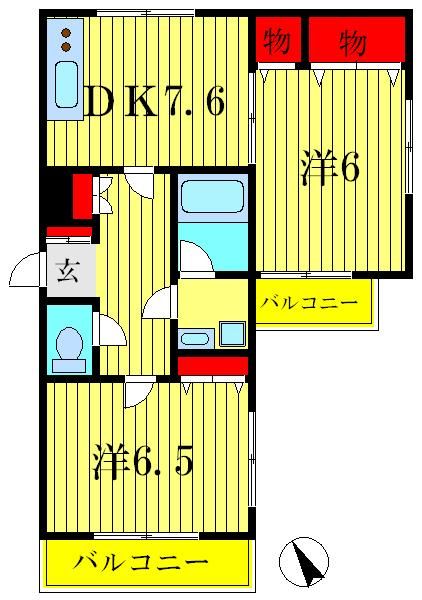 アートコート・アイの間取り