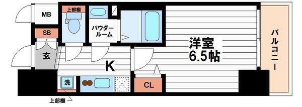 【ララプレイス天王寺シエロの間取り】