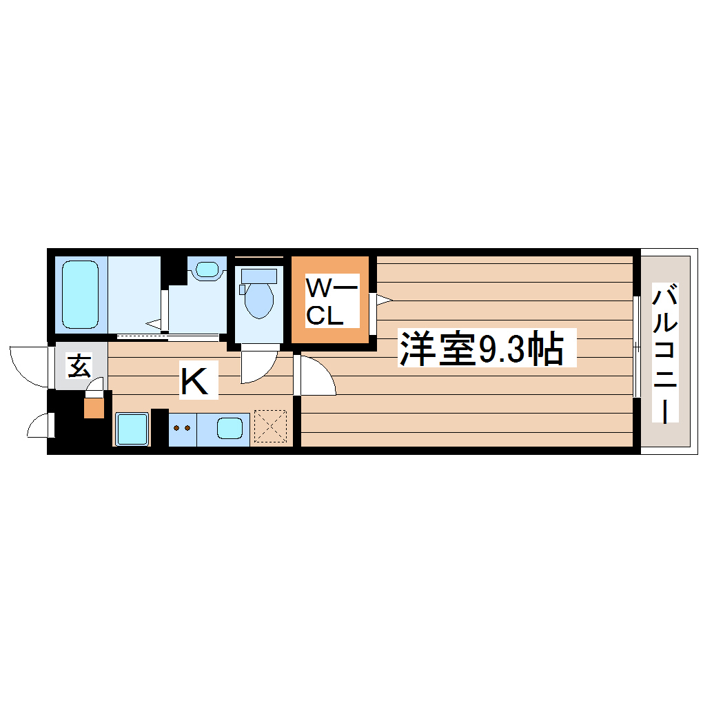 D-roomあすと長町IVの間取り