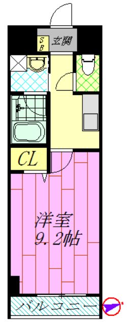 ソシア西葛西の間取り