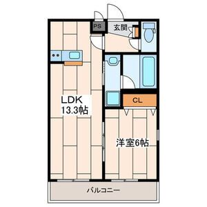 綾瀬市大上のマンションの間取り