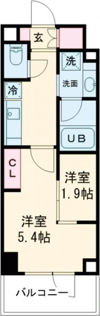 アーバンパーク高井戸の間取り