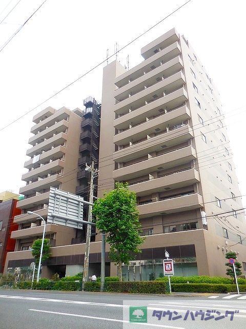 【北区田端新町のマンションの建物外観】