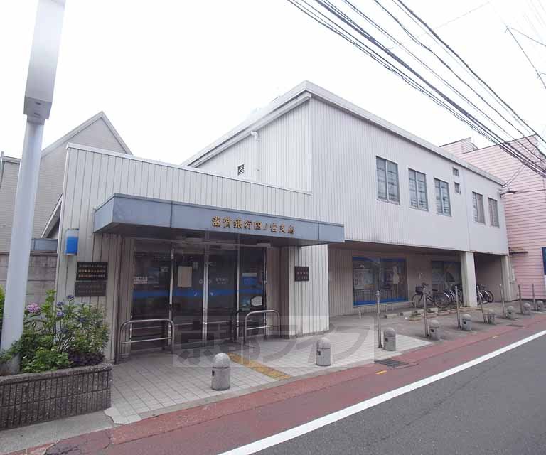 【京都市山科区四ノ宮鎌手町のアパートの銀行】