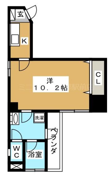 ツインシス御池の間取り