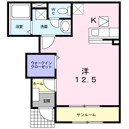 ブランリュエルIの間取り