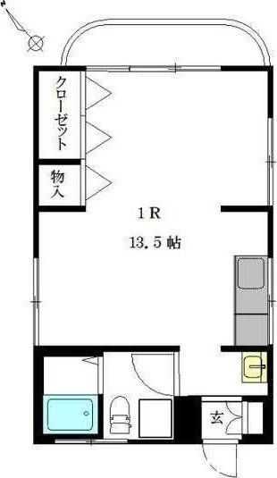 第１角柳マンションの間取り