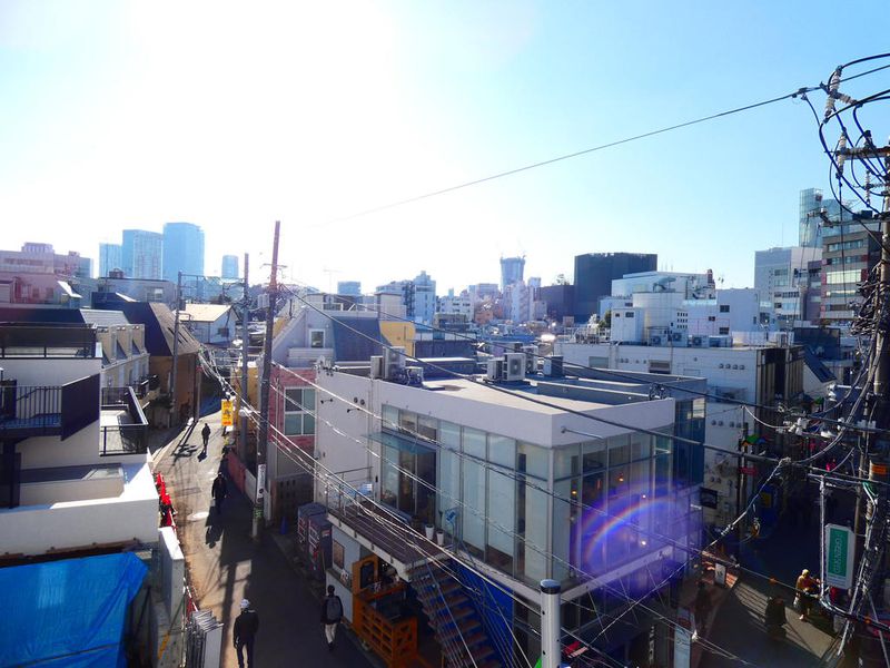 【渋谷区神宮前のマンションの眺望】