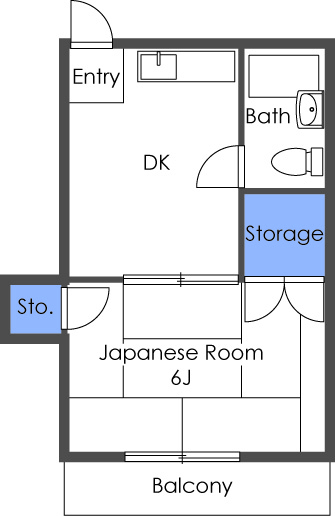 東松山市箭弓町のマンションの間取り