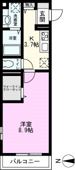 ＣＡＲＲＩＢＥＡＮ　ＡＰＡＲＴＭＥＮＴの間取り